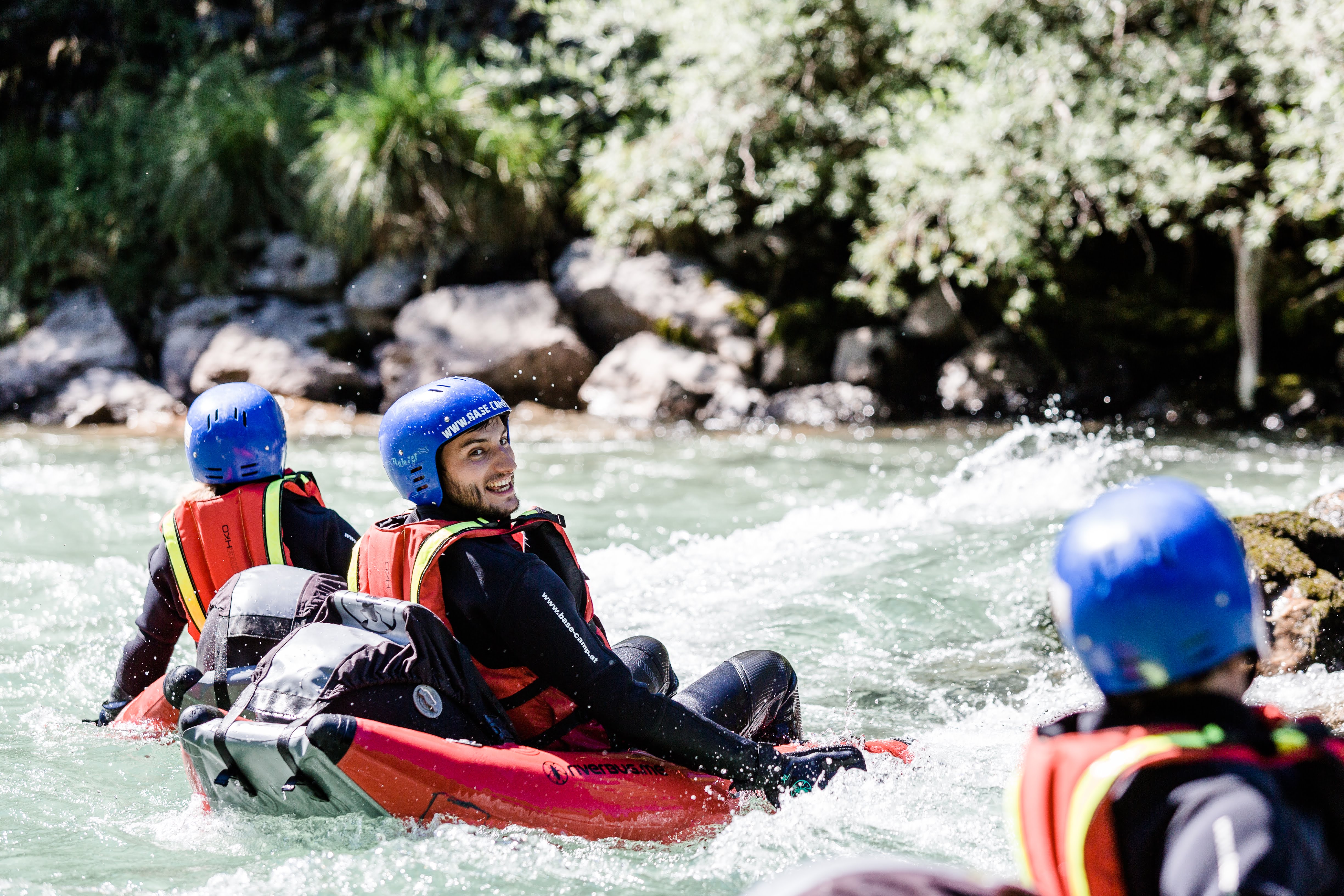 Riverbug-Abenteuer im Base Camp Lofer – Wildwasser-Action und Outdoor-Spaß auf der Tour