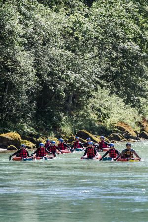 Riverbug-Abenteuer im Base Camp Lofer – Wildwasser-Action und Outdoor-Spaß für Adrenalinliebhaber