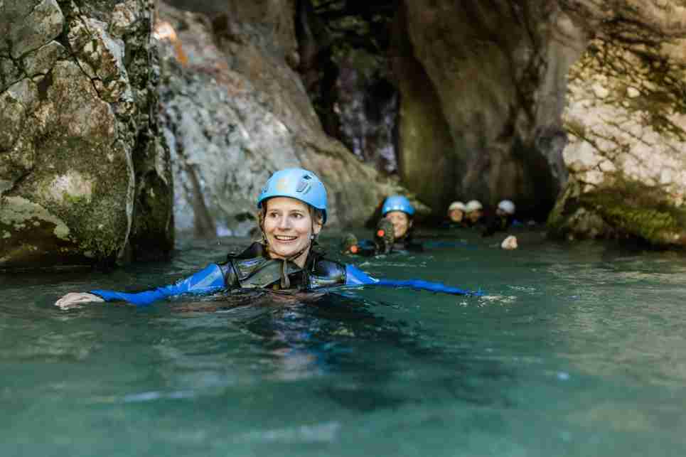 Canyoning-Abenteuer im Base Camp Lofer – Outdoor-Action mit Wildwasser, Wasserfall und Kletterpassagen