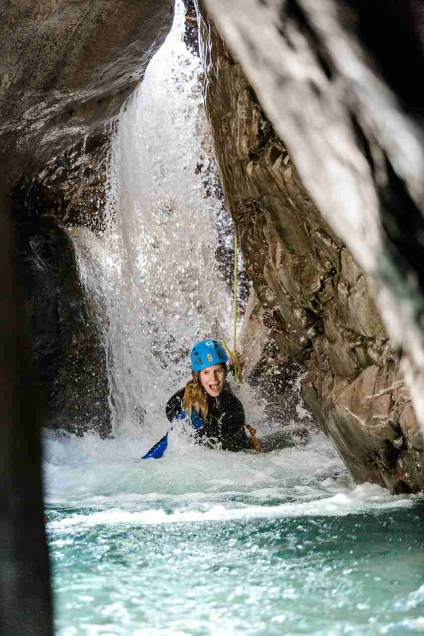 Canyoning-Tour im Base Camp Lofer – Outdoor-Wildwasser-Abenteuer mit Wasserfall, Action und Naturerlebnis