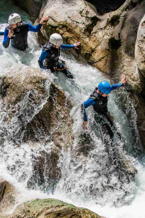 Canyoning-Abenteuer – Wildwasser-Spaß im Base Camp“