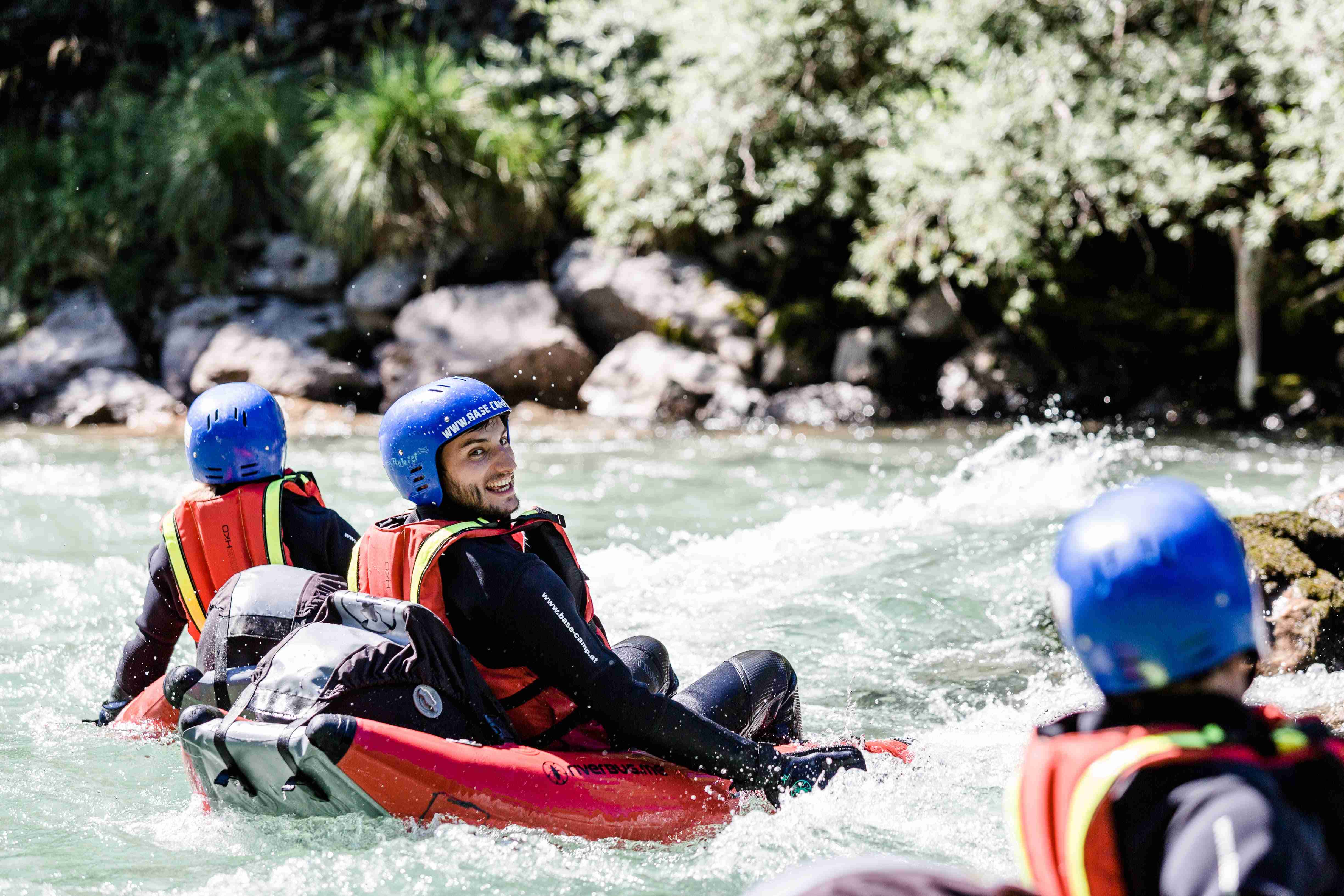 Riverbug-Abenteuer im Base Camp Lofer – Wildwasser-Action und Outdoor-Spaß auf der Tour